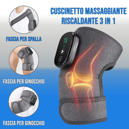 Fascia Termica e Massaggiante 3 in 1