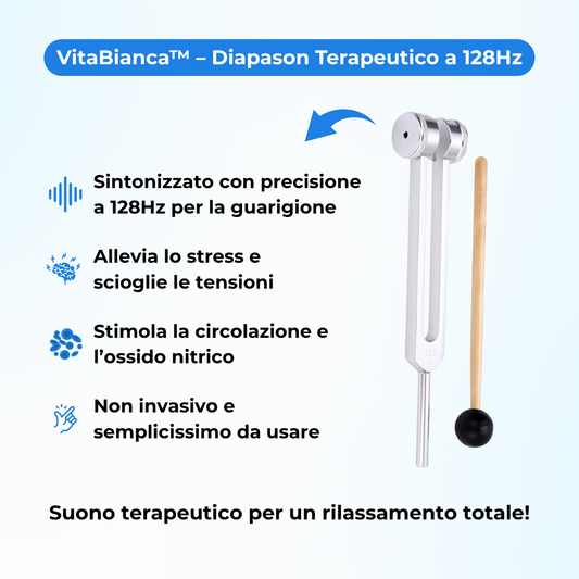 VitaBianca™ – Diapason Terapeutico a 128Hz