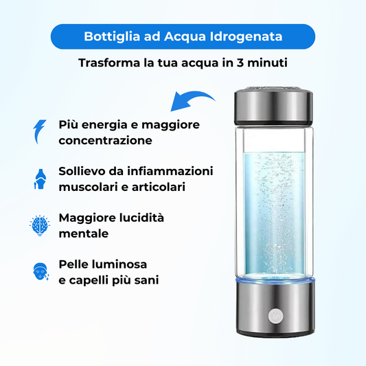 Vita Bianca™ Bottiglia ad Acqua Idrogenata