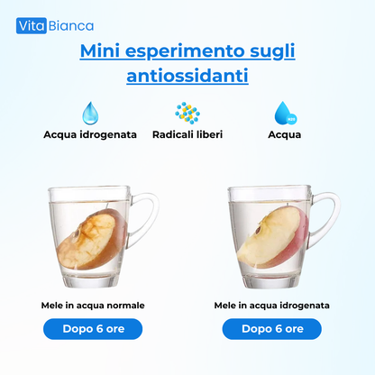 Vita Bianca™ Bottiglia ad Acqua Idrogenata