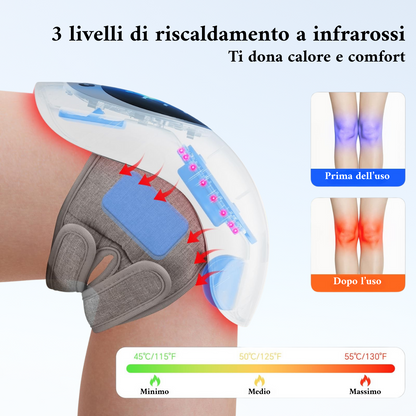 Massaggiatore Intelligente per Ginocchia VitaBianca™
